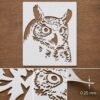 Owl Stencil 8