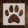 Paw Stencil