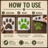 Paw Stencil 4