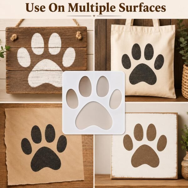 Paw Stencil 5
