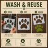 Paw Stencil 6