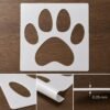 Paw Stencil 8