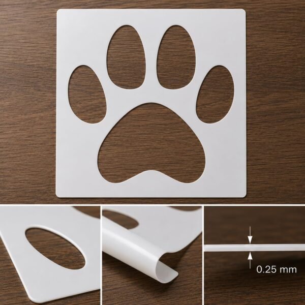 Paw Stencil 8