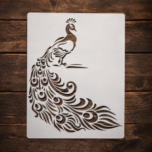 Peacock Stencil