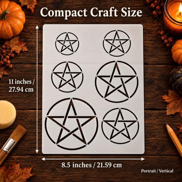 Pentagram Stencil 2