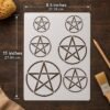 Pentagram Stencil 2