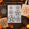 Pentagram Stencil 5