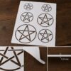 Pentagram Stencil 8