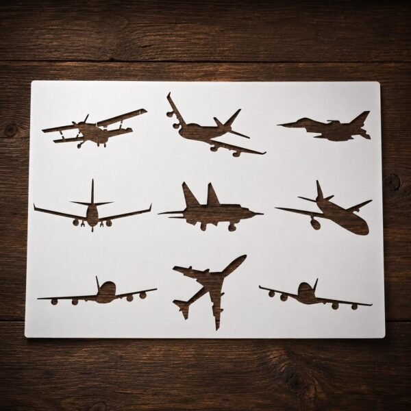 Planes Stencil