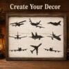 Planes Stencil 7