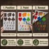 Poker Cards Stencil 4