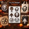 Punishers 6pc Stencil 5