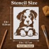 Puppy Stencil 2