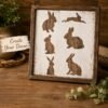 Rabbits 6pc Stencil 7