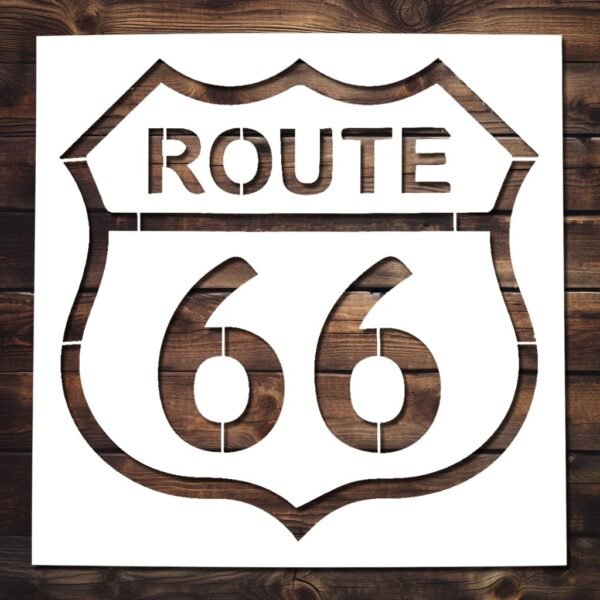Route 66 Stencil