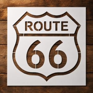 Route 66 Stencil