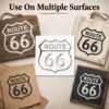 Route 66 Stencil 5