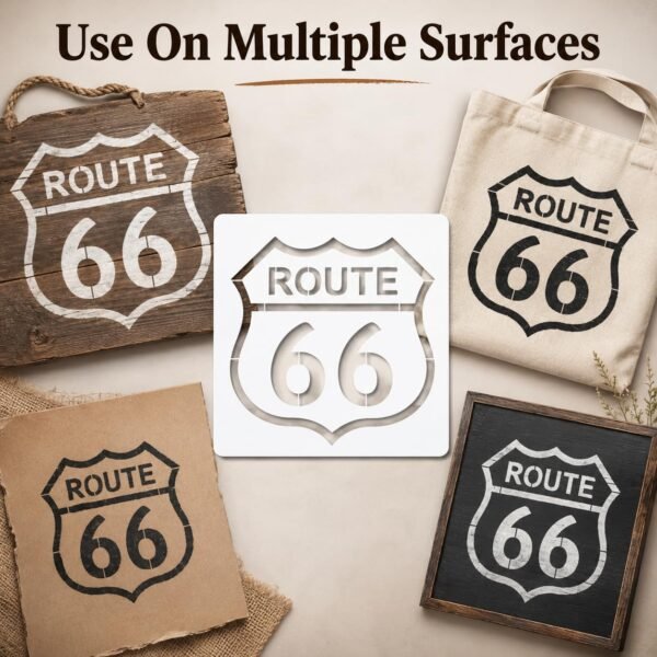 Route 66 Stencil 5