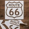 Route 66 Stencil 8
