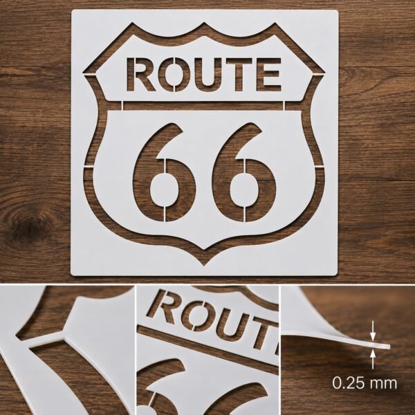Route 66 Stencil 8