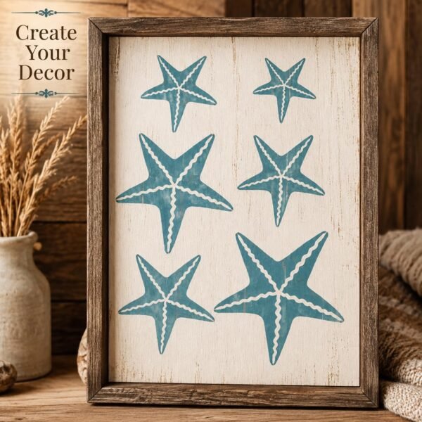 Sealife Stencil 7