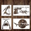 Shark Stencil