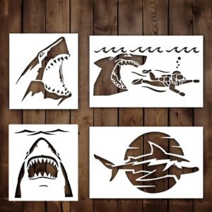 Shark Stencil