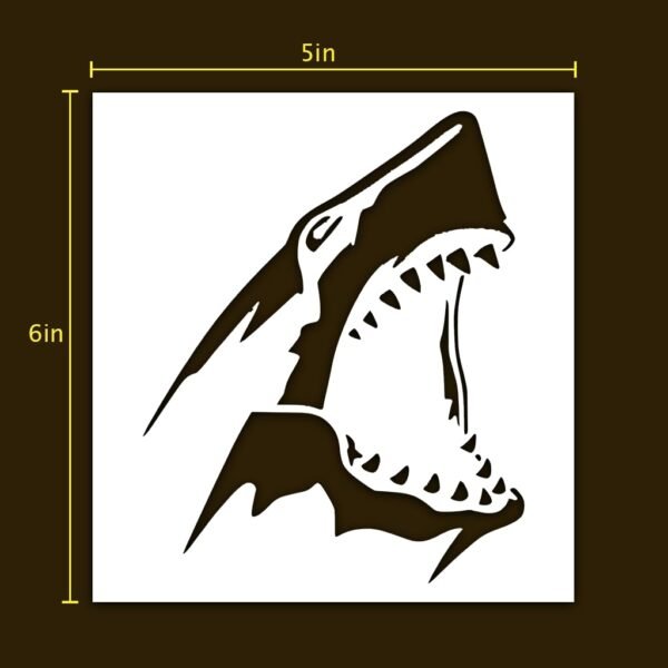 Shark Stencil 2