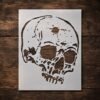 Skull Bullet Stencil