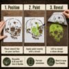 Skull Bullet Stencil 4