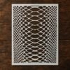 Snake Skin Stencil