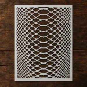 Snake Skin Stencil