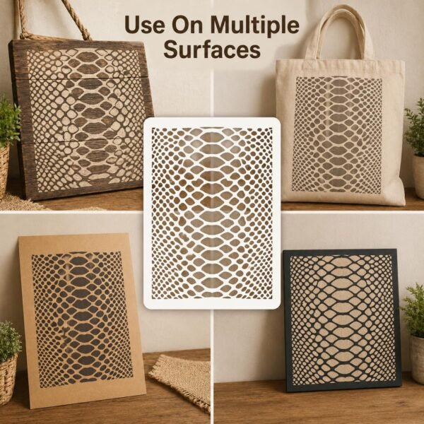 Snake Skin Stencil 5