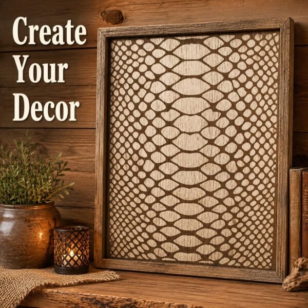 Snake Skin Stencil 7