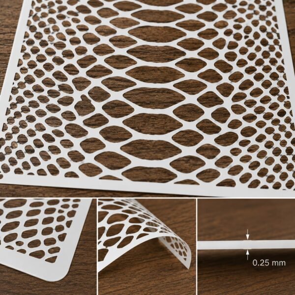 Snake Skin Stencil 8