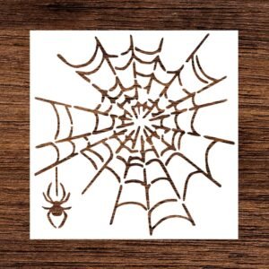Spider Web Stencil