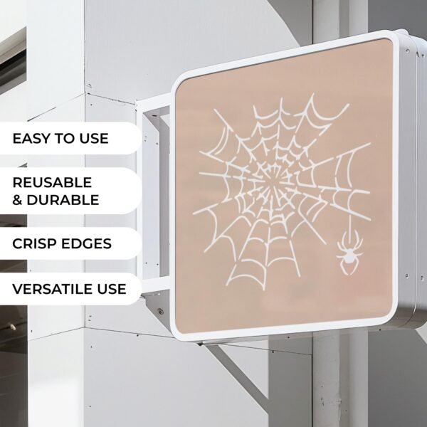 Spider Web Stencil 2