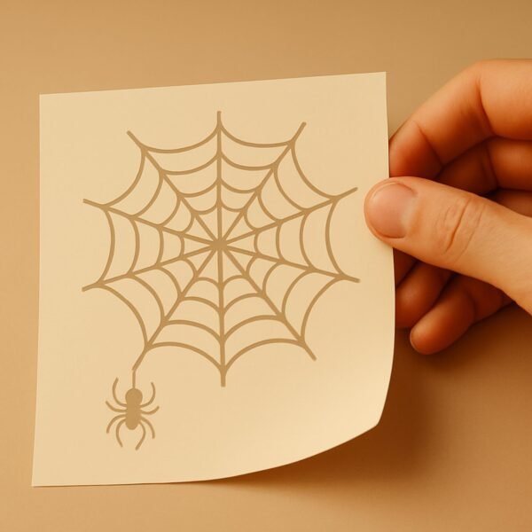 Spider Web Stencil 5