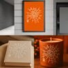 Spider Web Stencil 6