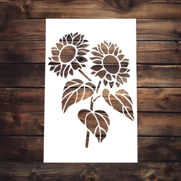 Sunflowers 2pc Stencil