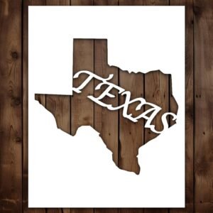 Texas Stencil