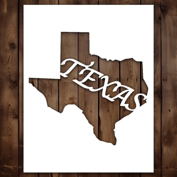 Texas Stencil