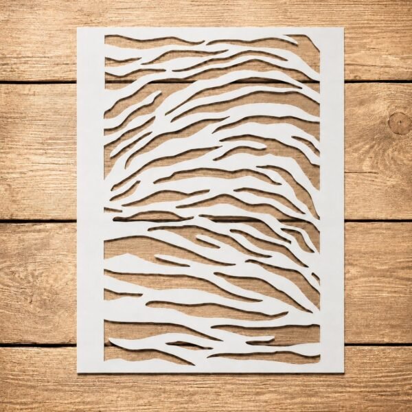 Tiger Stripes Stencil