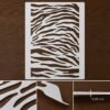 Tiger Stripes Stencil 8