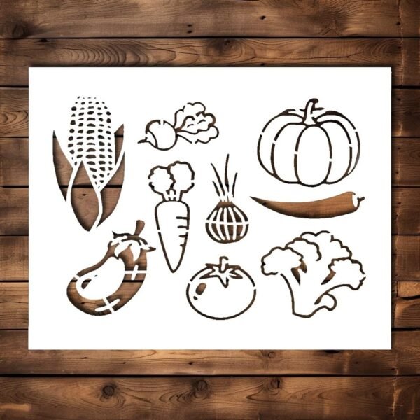 Vegetables Stencil