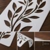 Vine Leaves 1 Stencil 8