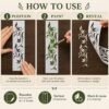 Vine Leaves 2 Stencil 4