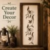 Vine Leaves 2 Stencil 7