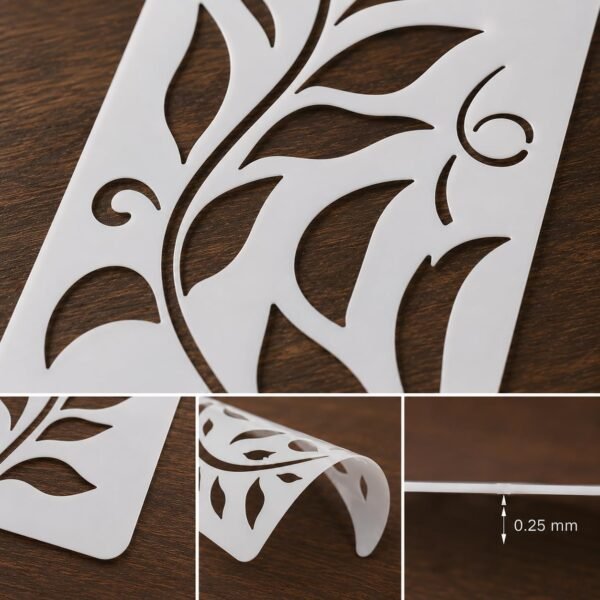 Vine Leaves 2 Stencil 8